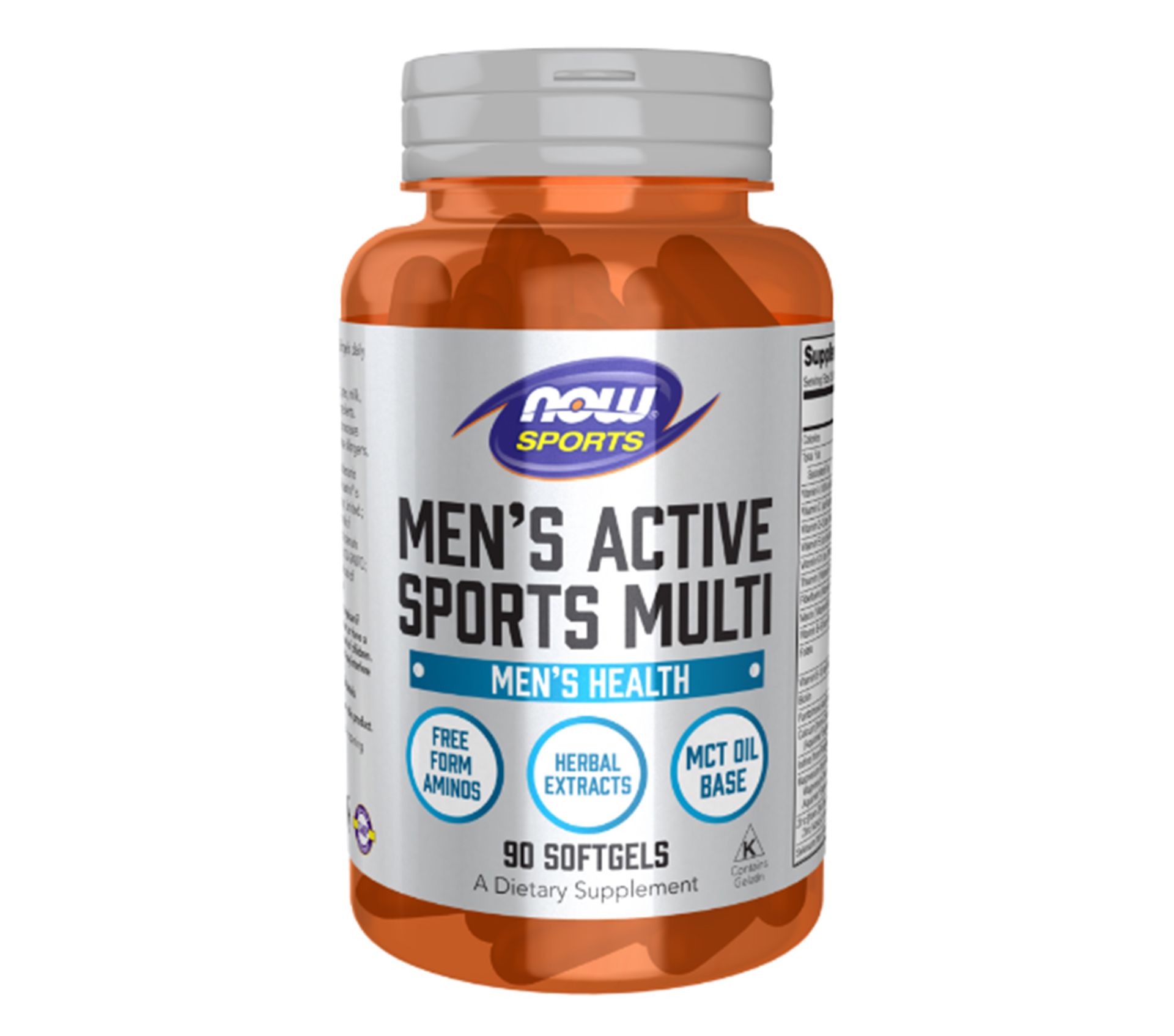 MEN'S ACTIVE SPORTS MULTI, NOW 90 капсул